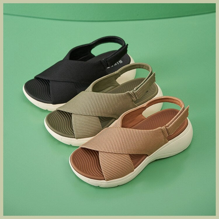 OCW Orthopedic Sandals For Women Bunions Beach Breathable Anti-slip Soles Back Strap Memory Foam