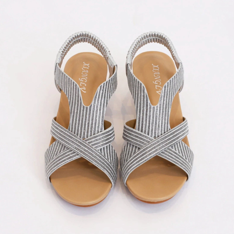 OCW Orthopedic Women Dress Sandals Comfortable Arch Support Modern Cut-out Elegant Design