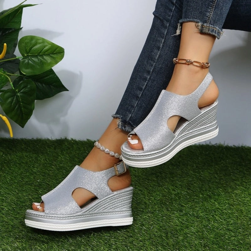 OCW Orthopedic Women Sandals Arch Support Glitter Color NonSlip Sandals