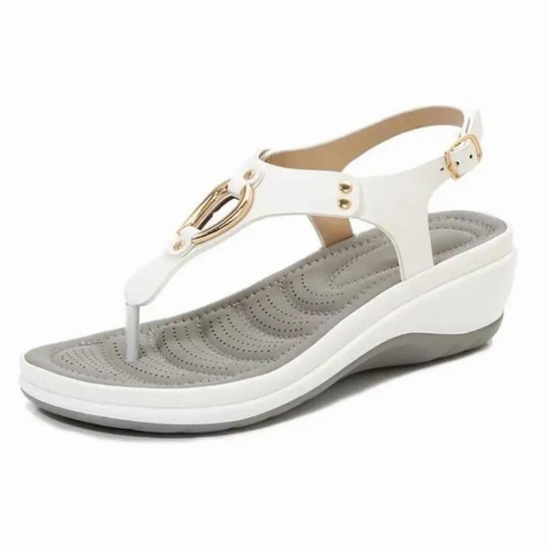 OCW Women Orthopedic Sandals Breathable Thick-soled Wedges Summer Flip Flops