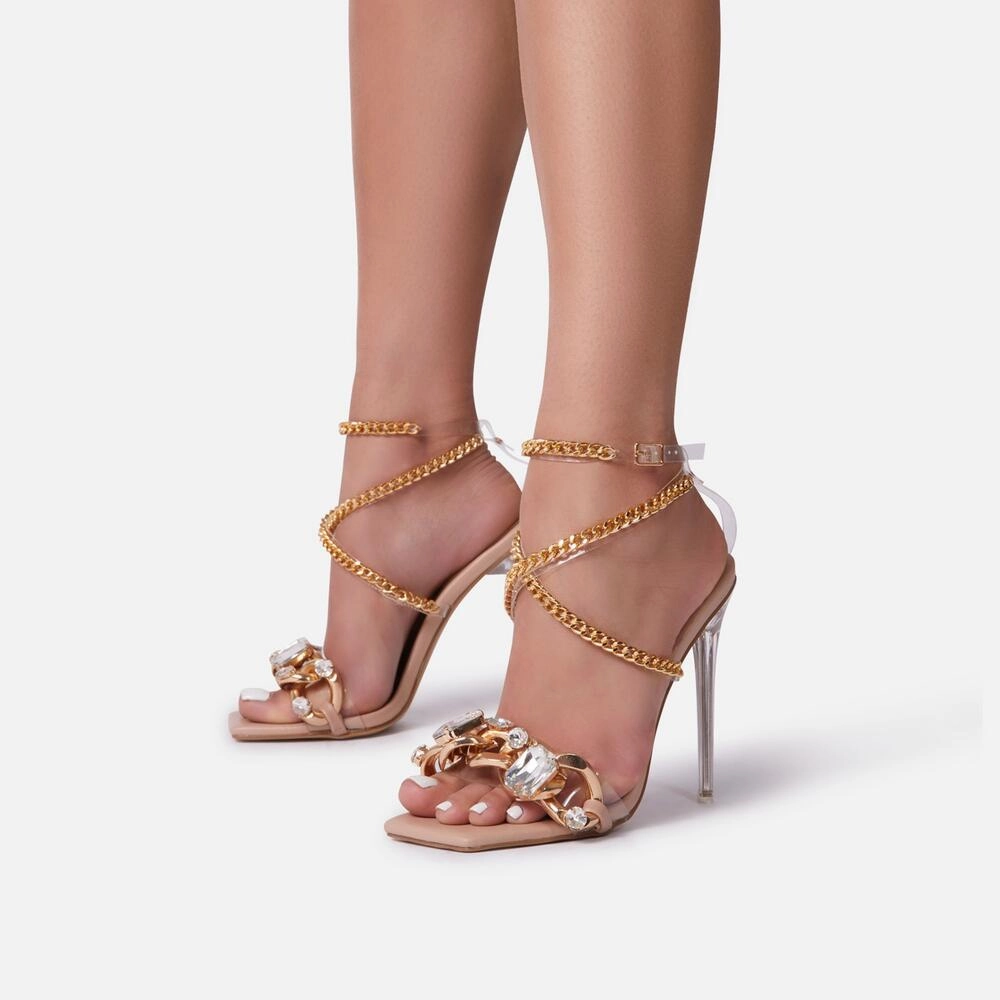 Olivia Heels- Nude