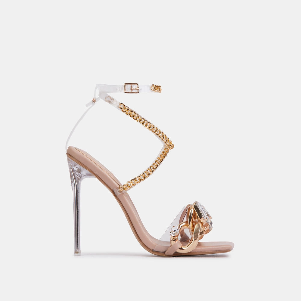 Olivia Heels- Nude