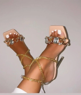 Olivia Heels- Nude