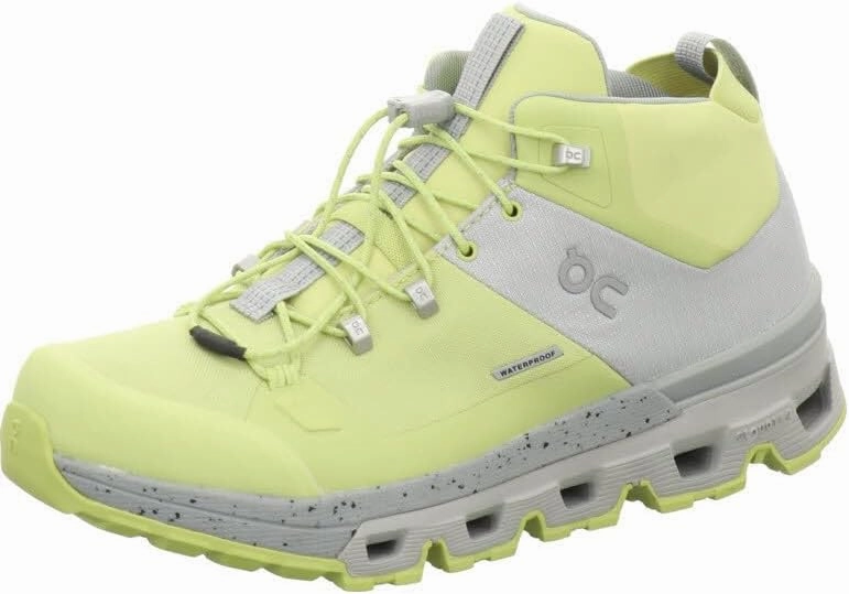 On Running Women's Cloudtrax Waterproof Hiking Shoes (Glacier - Zest, US Footwear Size System, Adult, Women, Numeric, Medium, 9)
