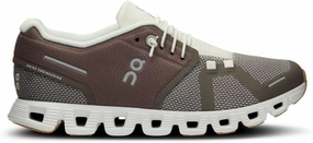 On Women's Cloud 5 Combo Running Shoes, Ash/Ivory, 10.5 US