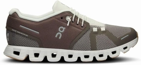 On Women's Cloud 5 Combo Running Shoes, Ash/Ivory, 10 US