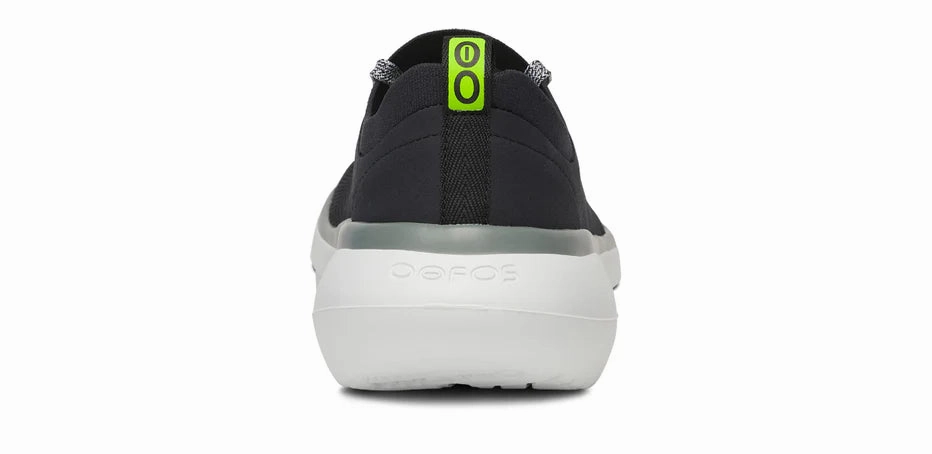 OOFOS OOMY STRIDE WOMEN'S BLACK/WHITE