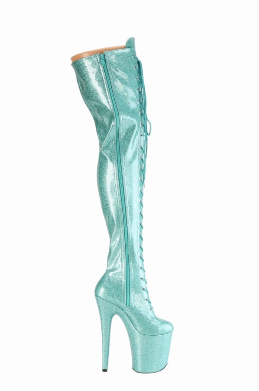 Pleaser FLAMINGO-3020GP Thigh Boot
