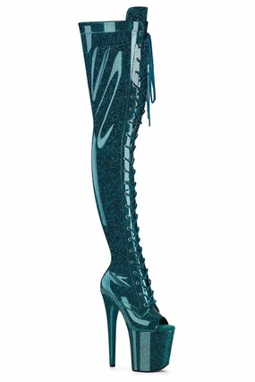 Pleaser FLAMINGO-3021GP Thigh Boot
