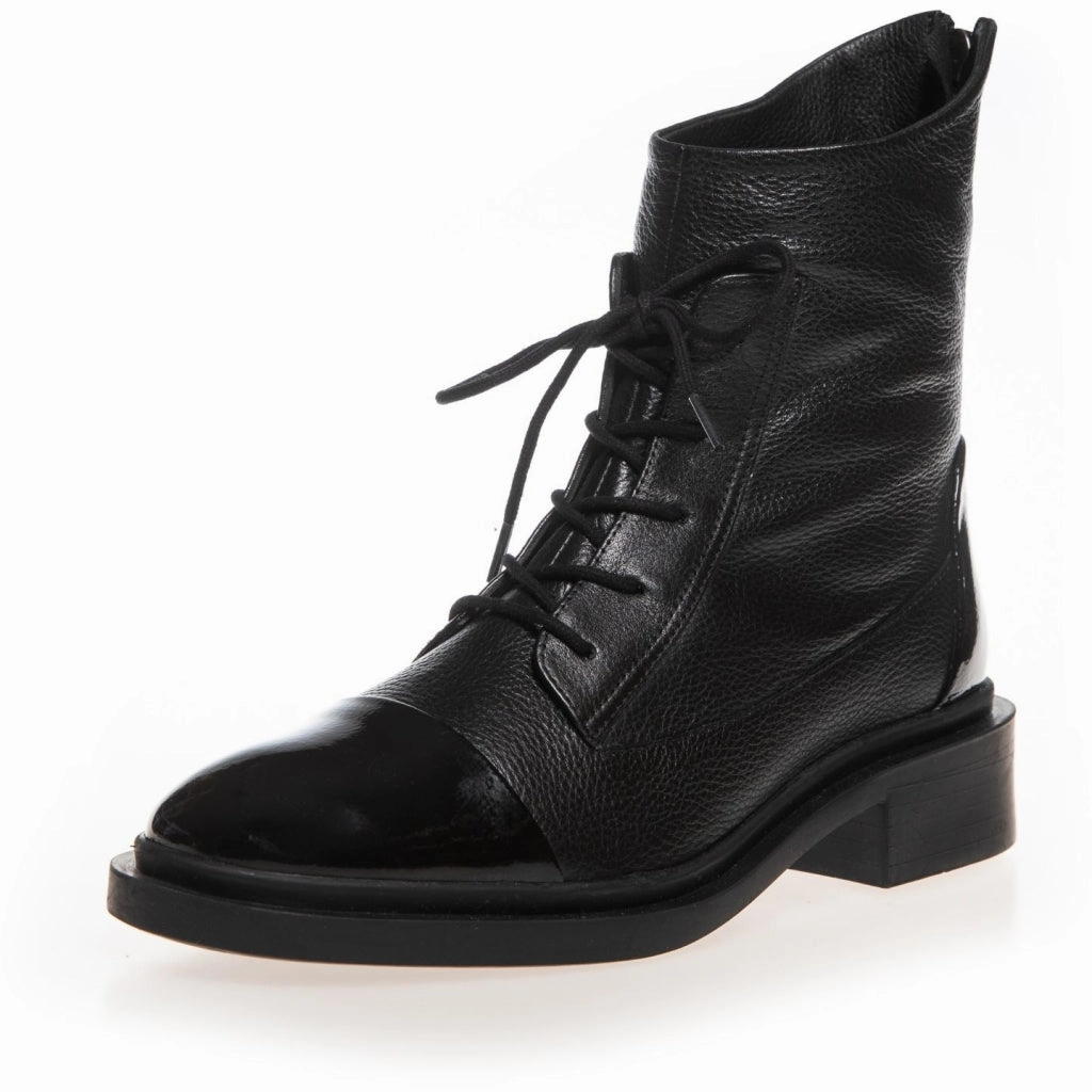 POWER - BLACK W/PATENT TOE
