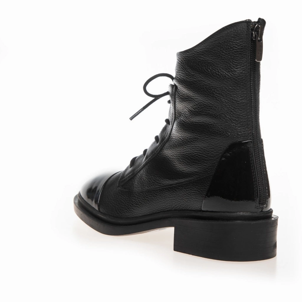 POWER - BLACK W/PATENT TOE