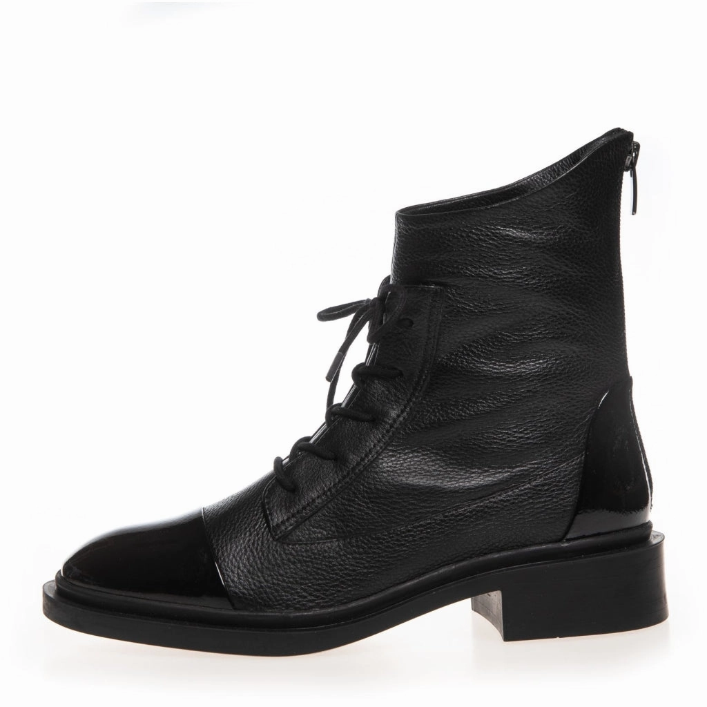 POWER - BLACK W/PATENT TOE