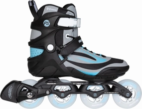 Powerslide PS Phuzion Radon 84 Skates Slate Grey Women's 6.5 (37)