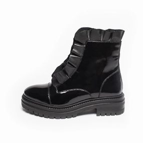 PRETTY ALL PATENT Copenhagenshoes by Josefine Valentin - Black patent