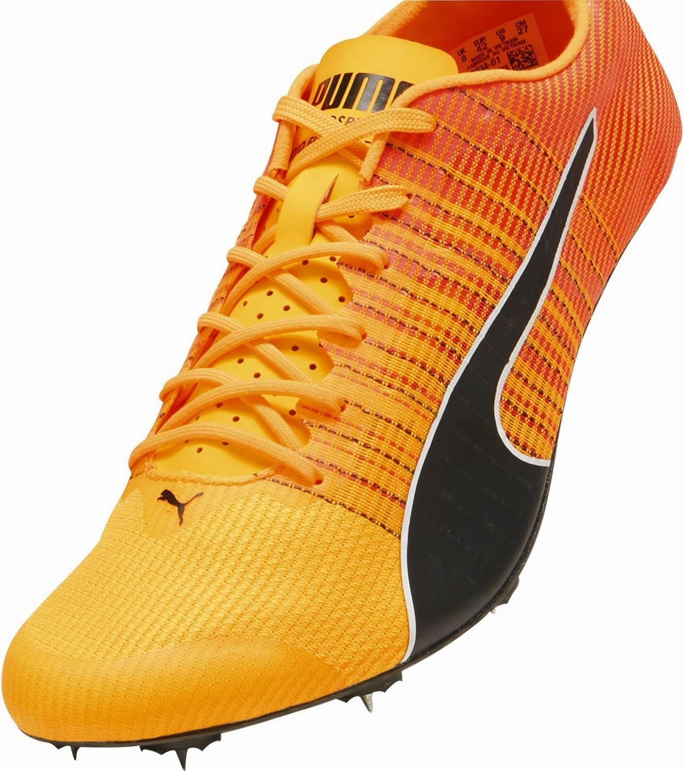 PUMA Evospeed Future Faster   4 Running Spikes - Orange