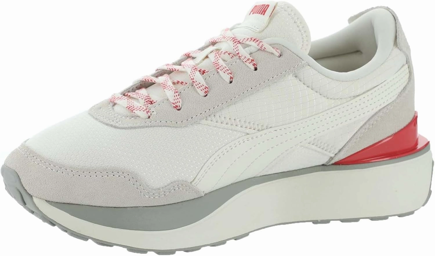 PUMA Women's Cruise Rider Shoes, Frosted Ivory-Smokey Gray, 9.5