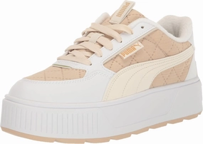 PUMA Women's KARMEN REBELLE VAN LIFE Sneaker, Granola-Alpine Snow-PUMA White, 8.5