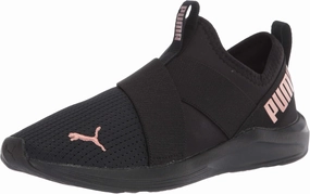 Puma Women's Prowl Slip On Sneaker, Black Grey, 7.5 M US