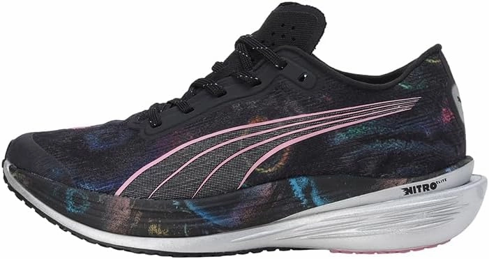 PUMA Womens Deviate Nitro Elite 2 Running Sneakers Shoes - Green