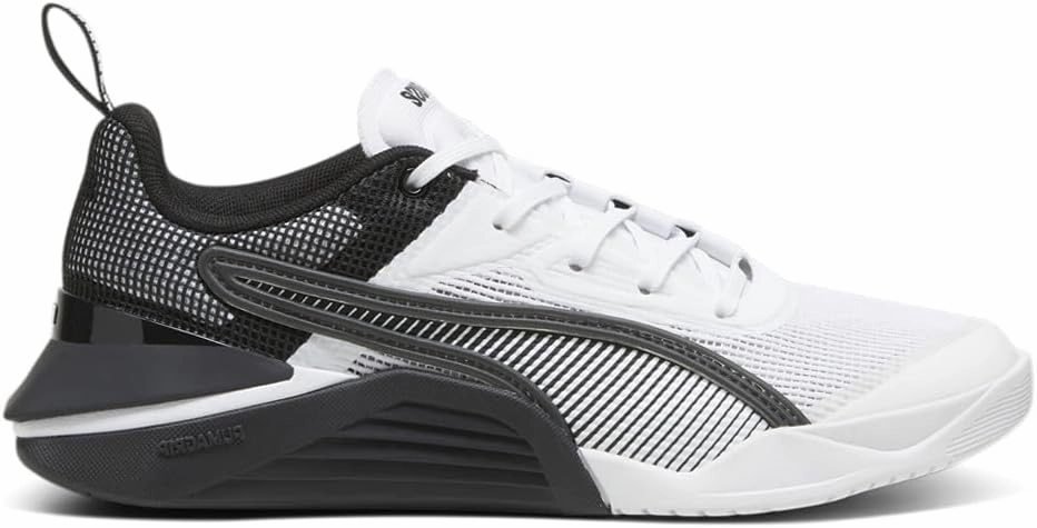 Puma Womens Fuse 3.0 Training Sneakers Shoes - Black, White - Size 11 M, 37955901
