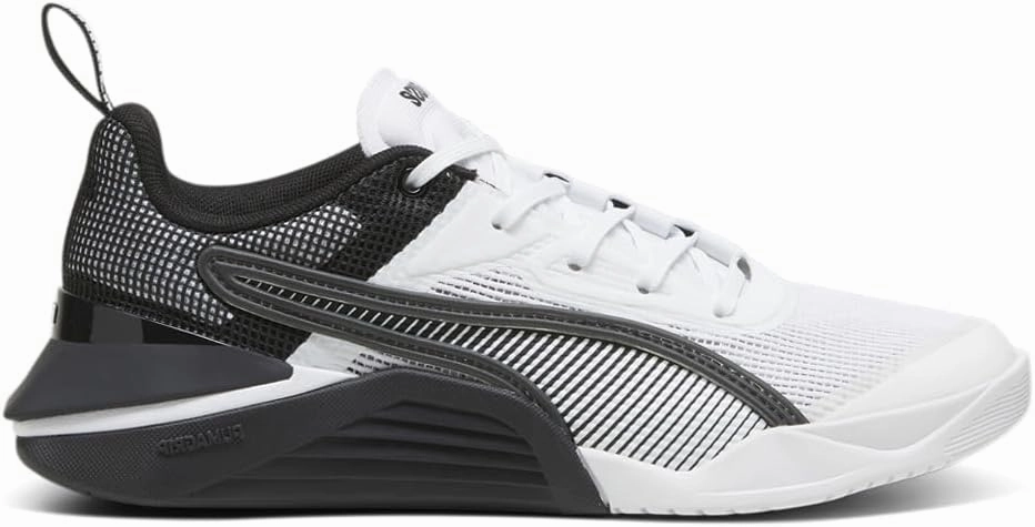 Puma Womens Fuse 3.0 Training Sneakers Shoes - Black, White - Size 9 M, 37955901