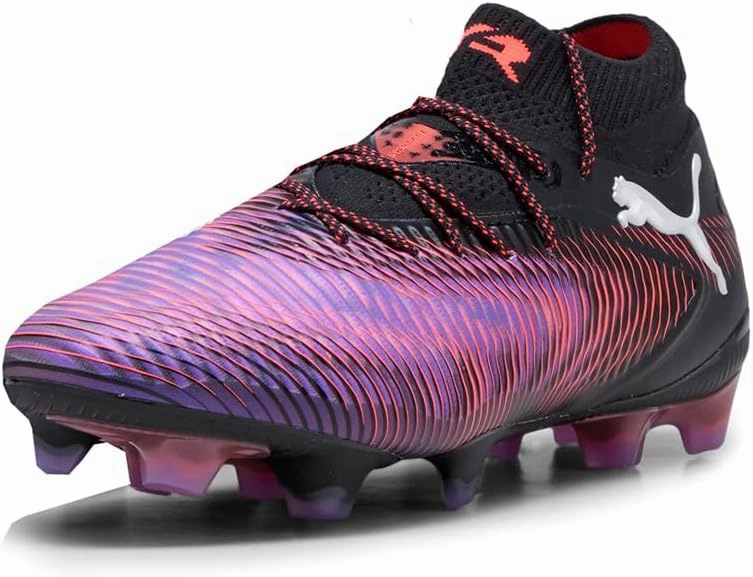 Puma Womens Future 8 Ultimate Firm Ground Soccer Cleats - Black