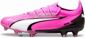 Puma Womens Ultra Ultimate Firm GroundArtificial Ground Soccer Cleats - Pink - Size 11 M