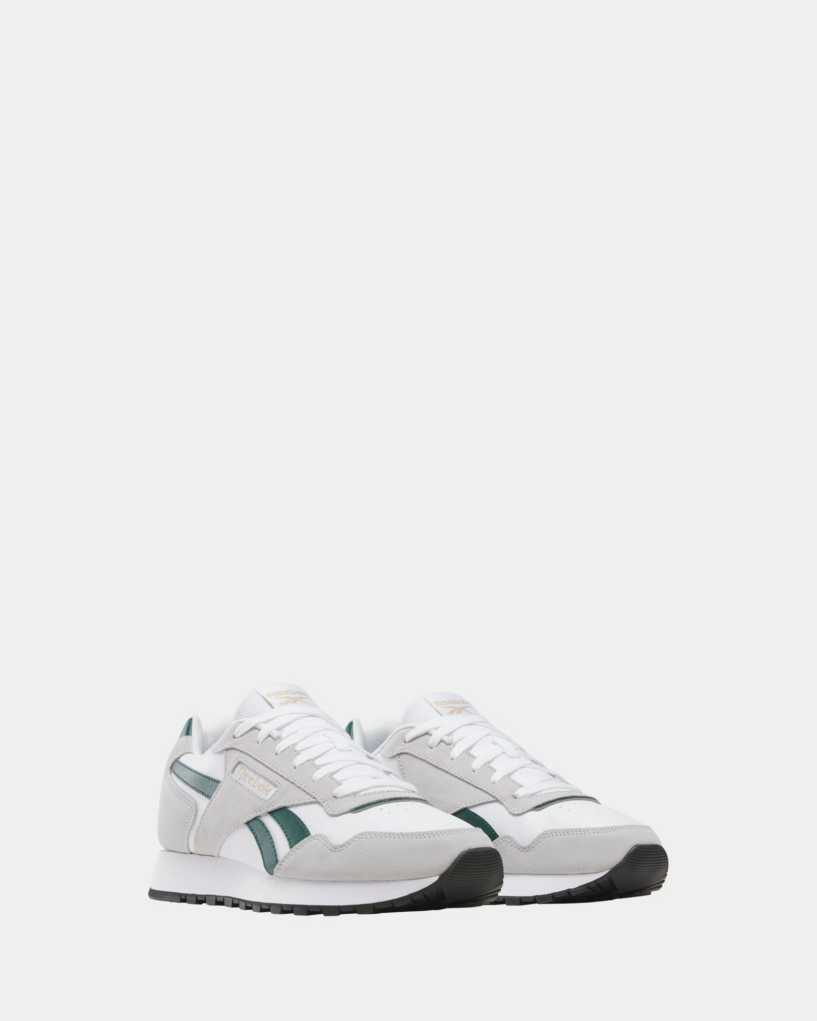 Reebok Glide White/Collegiate Green/Grey