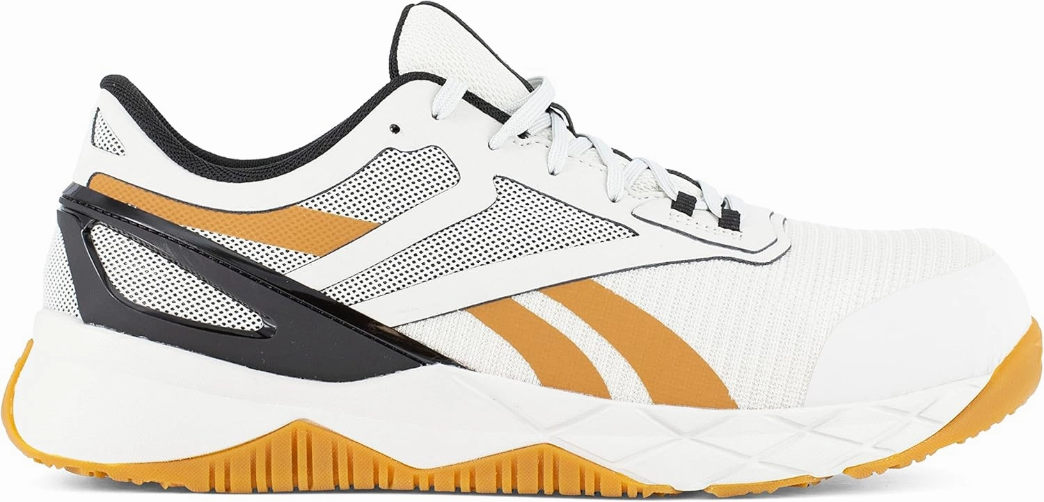Reebok Men's Rb3322 Nanoflex Tr Work Construction Shoe Beige Safety