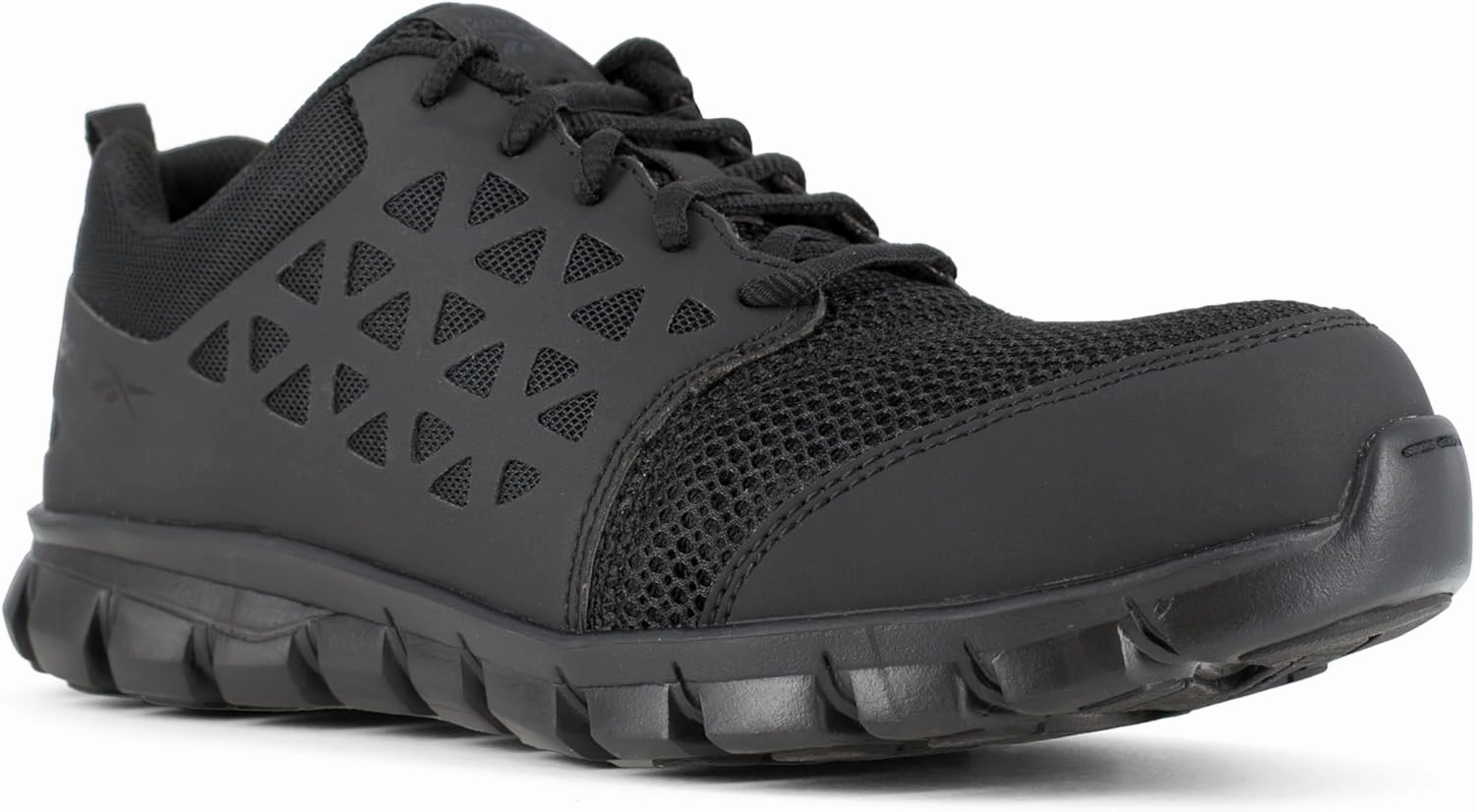 Reebok Women's Rb051 Sublite Cushion Safety Toe Athletic Work Shoe Olive Green