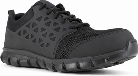 Reebok Women's Rb051 Sublite Cushion Safety Toe Athletic Work Shoe Olive Green