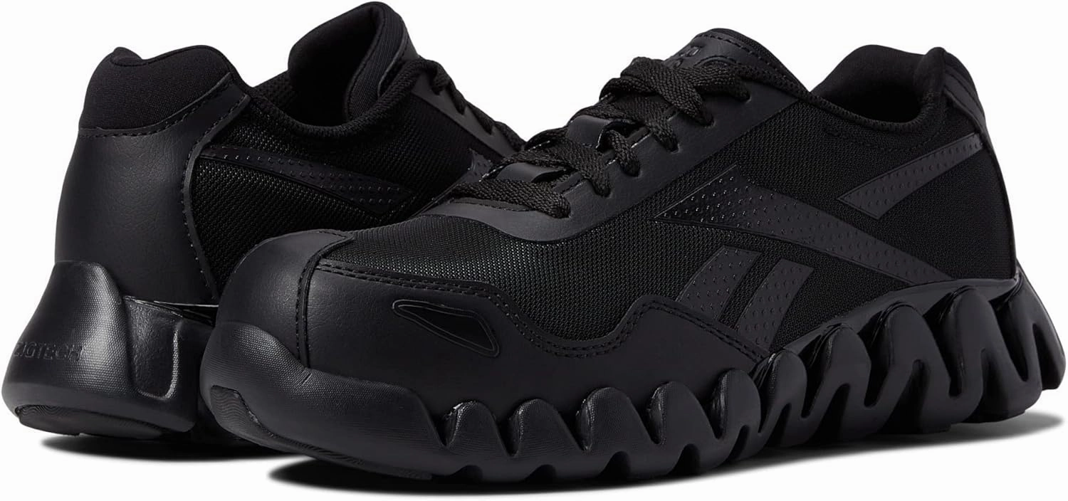 Reebok Zig Pulse Work EH Comp Toe Black 12 D - Wide