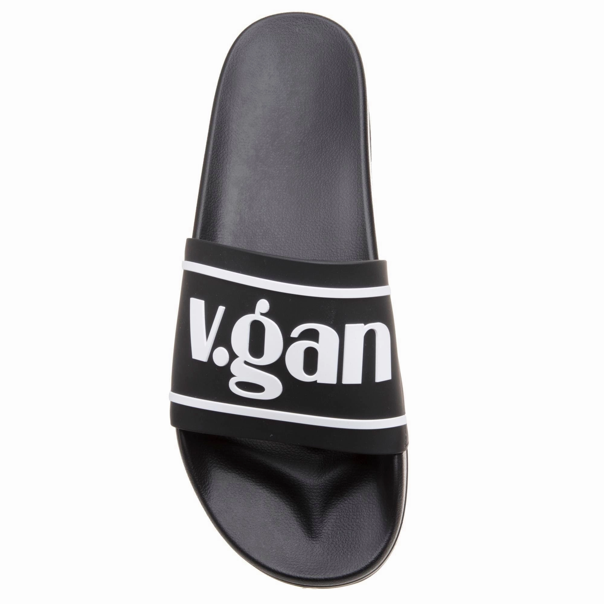 Rice Women's Vegan Slide Sandals | Black