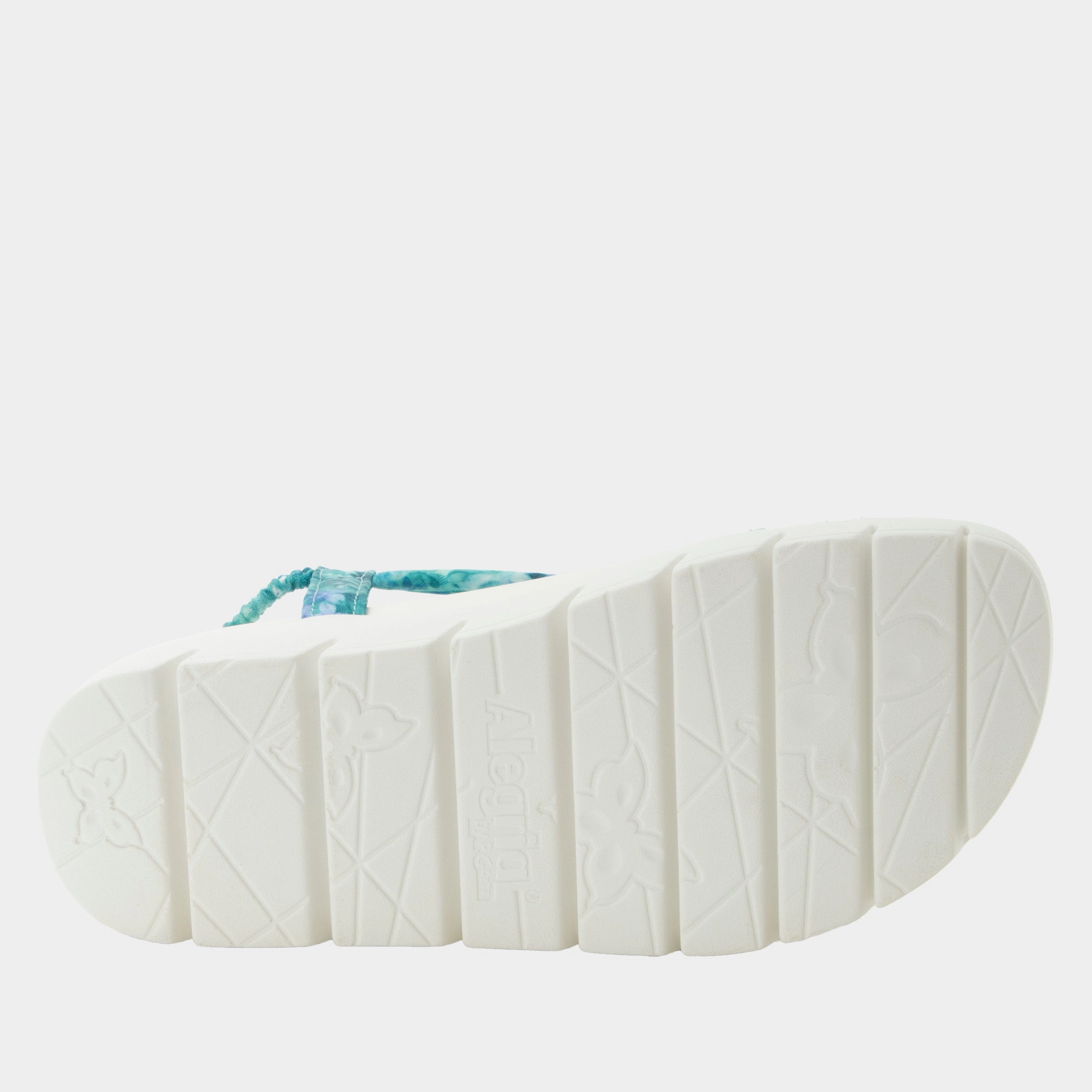 Roz Aqua Flora Sandal