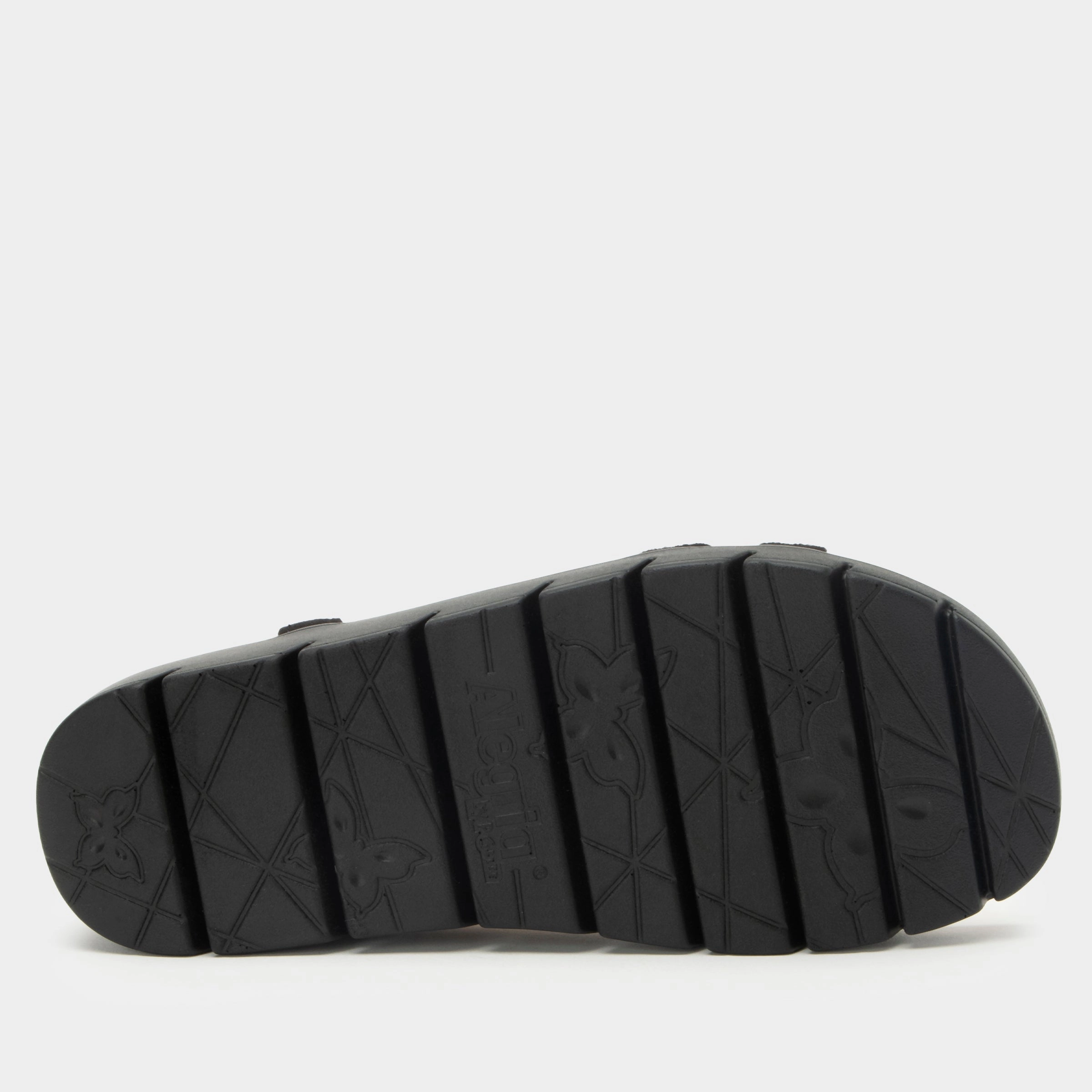 Roz Casual Black Sandal