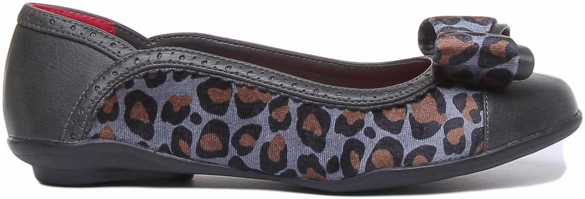 Ruby Shoo Amber In Grey