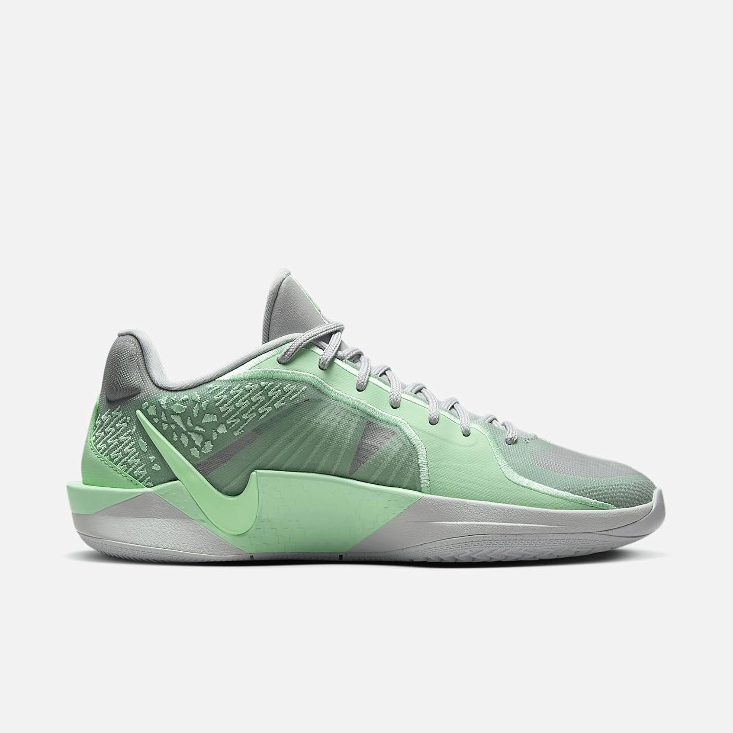 Sabrina 2 "Traditions Basketball Shoes (FQ2174-004, Light Smoke Grey/Fresh Mint/Vapor Green)