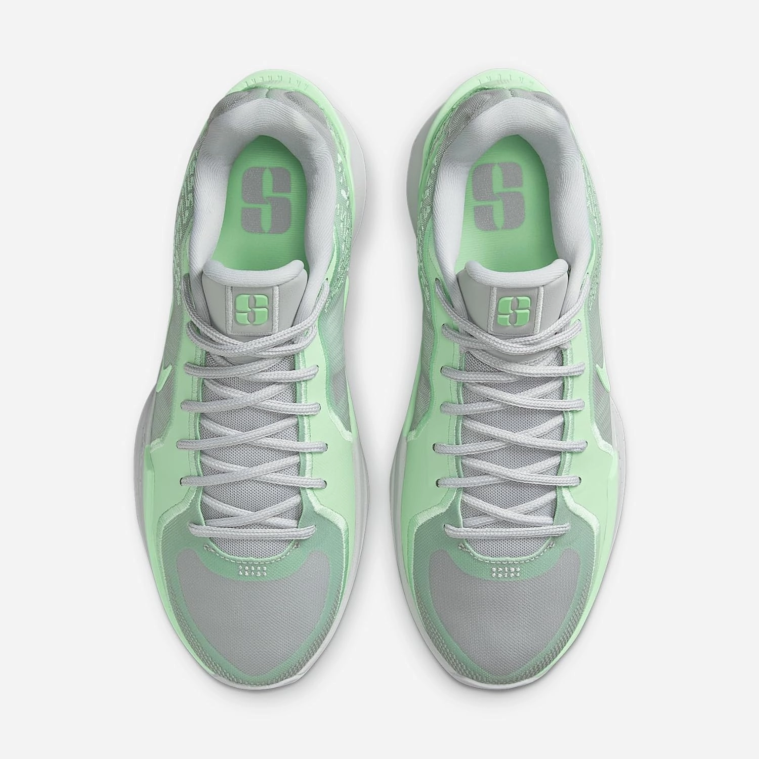 Sabrina 2 "Traditions Basketball Shoes (FQ2174-004, Light Smoke Grey/Fresh Mint/Vapor Green)