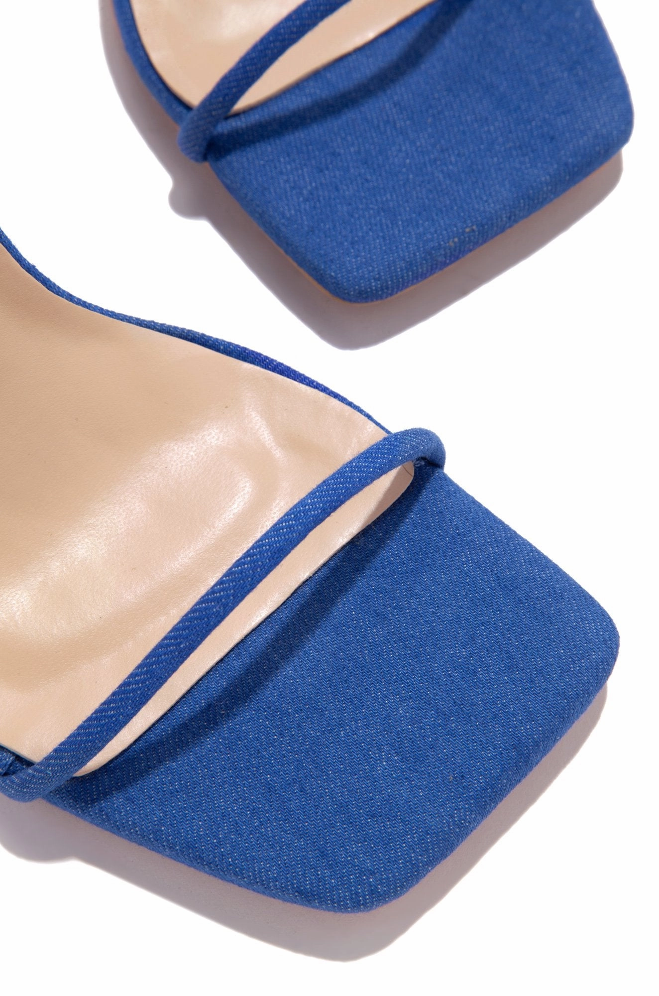 Salena Heels- Denim
