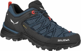 Salewa Mountain Trainer Lite Gore-Tex Women's Hiking Shoes, Java Blue Black, 9 Women