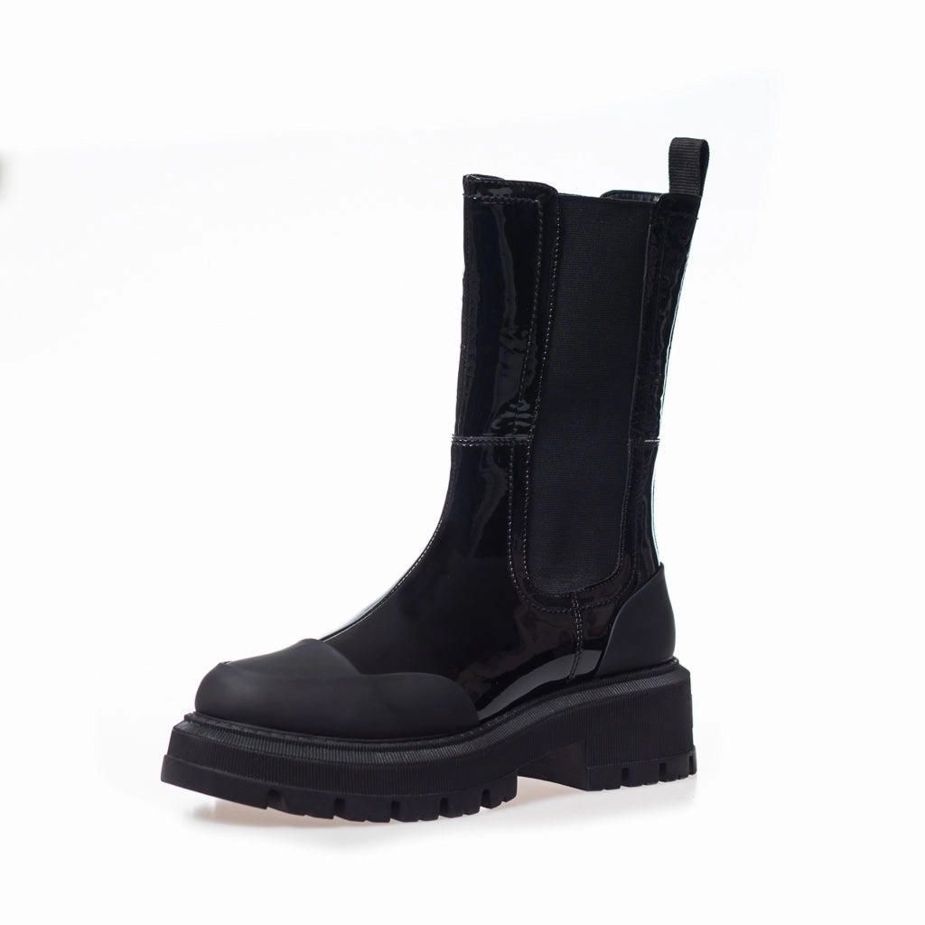 SALLY GIRL PATENT - BLACK PATENT