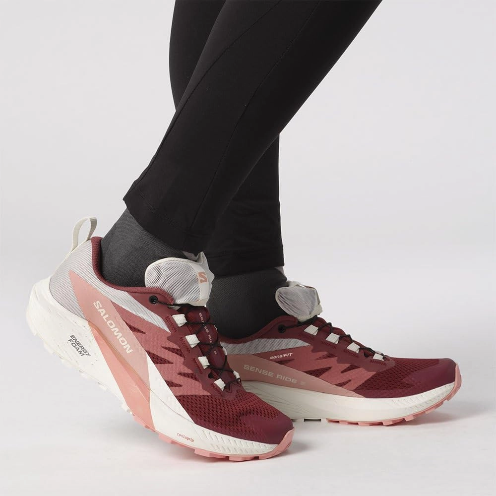 Salomon Sense Ride 5 GTX W Syrah/Vani Shoes