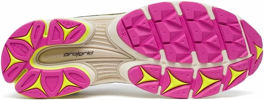 Saucony ProGrid Triumph 4 Shoes - White/Fluo