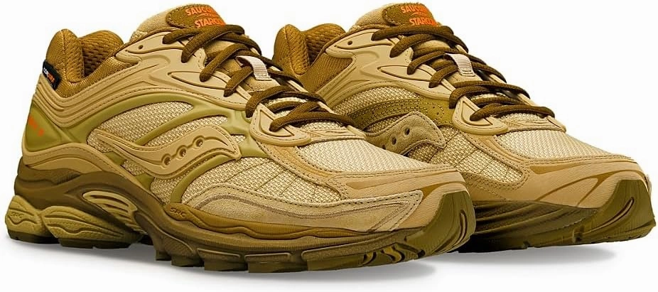 Saucony x Starcow ProGrid Omni 9 Shoes - Beige/Tan