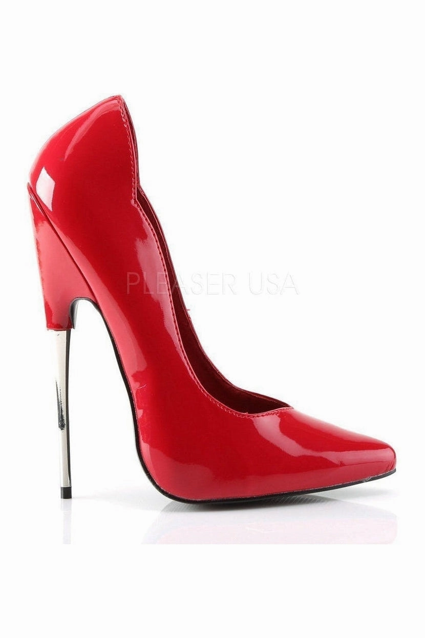 SCREAM-01 Pump  | Red Patent