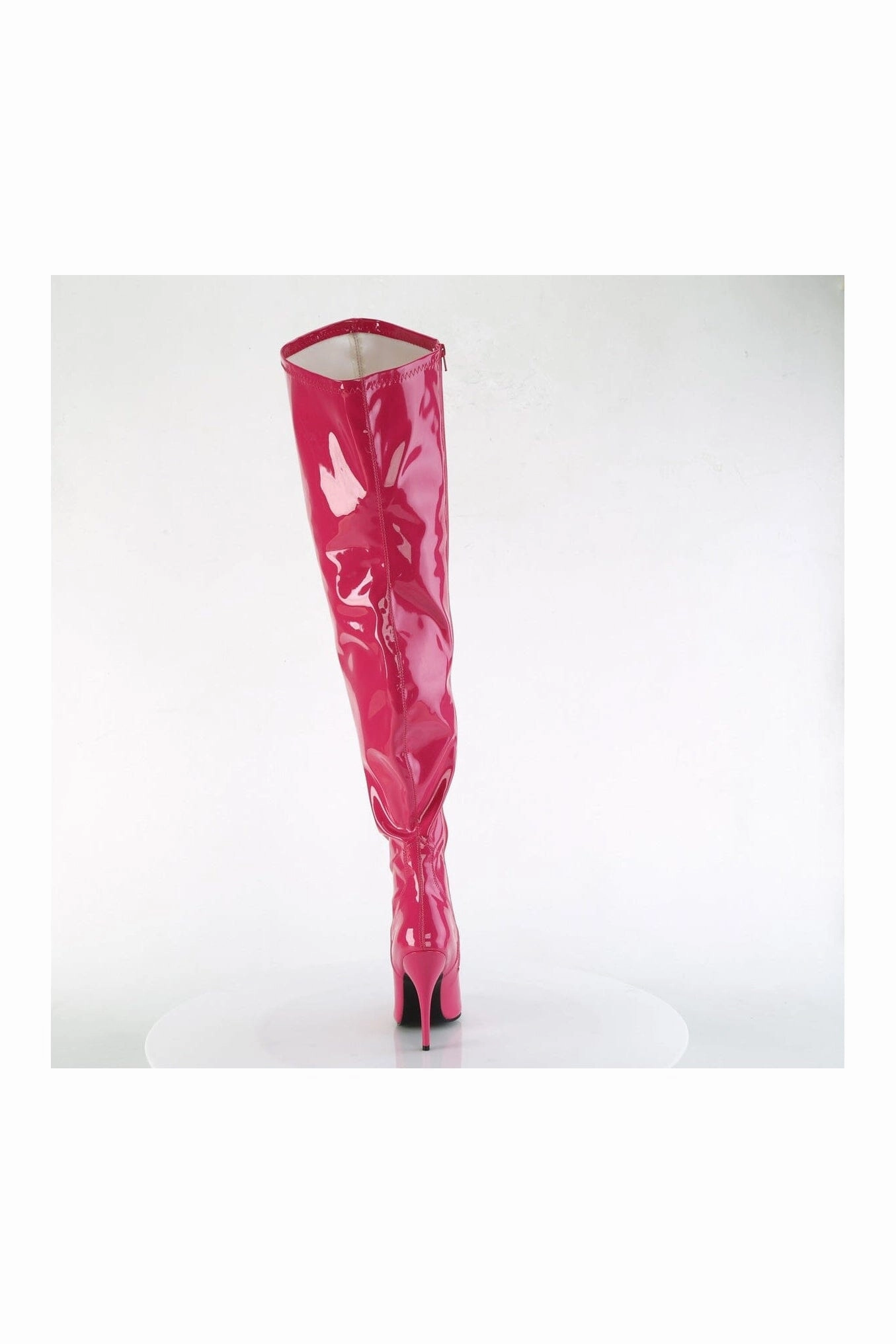 SEDUCE-3000WC Pink Patent Thigh Boot