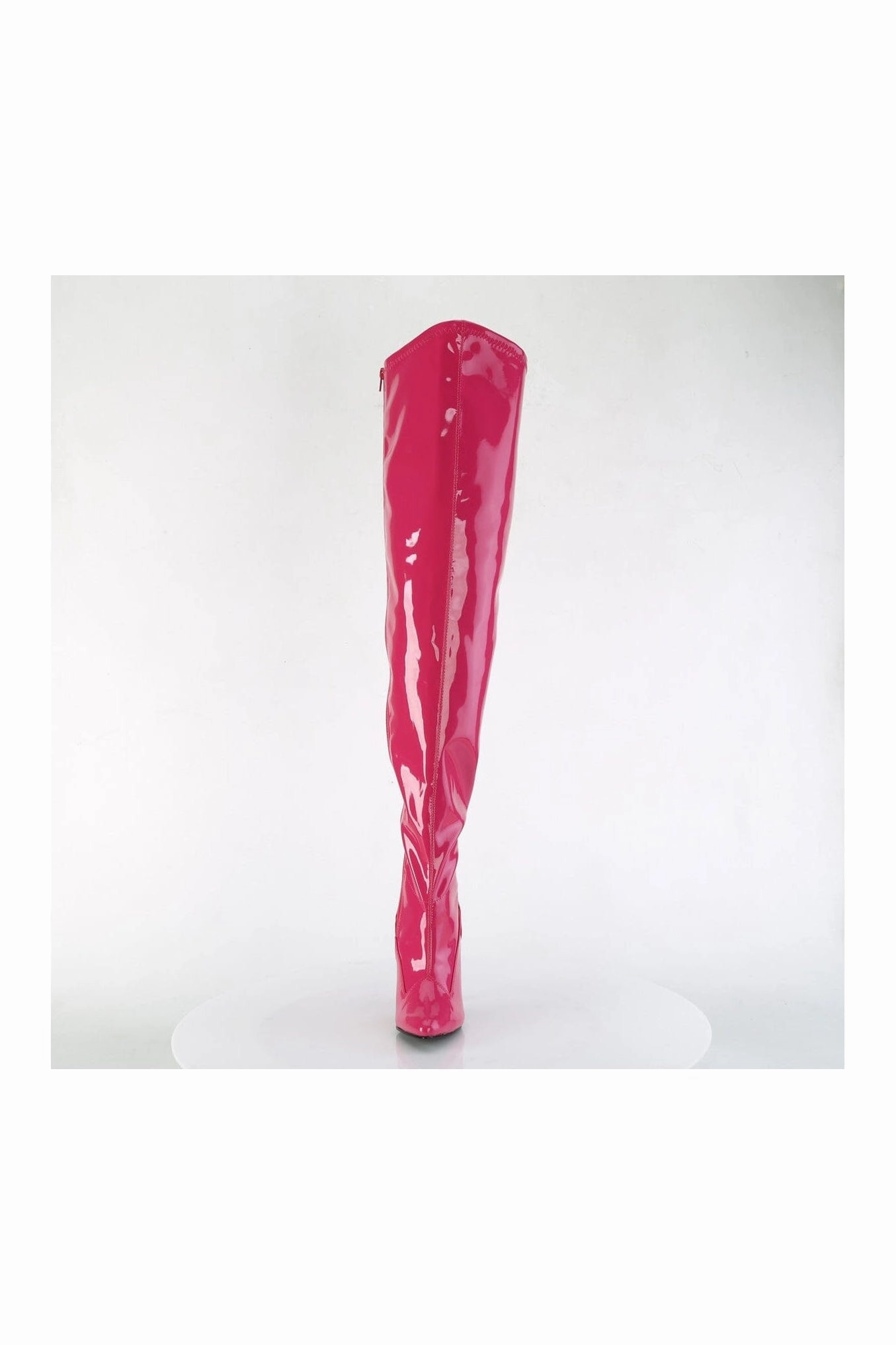SEDUCE-3000WC Pink Patent Thigh Boot