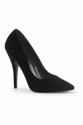 SEDUCE-420 Pump | Black Velvet