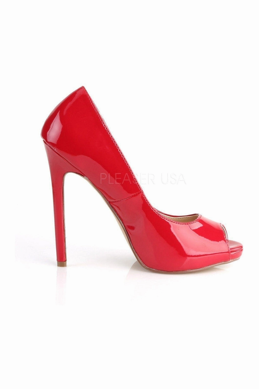 SEXY-42 Pump  | Red Patent