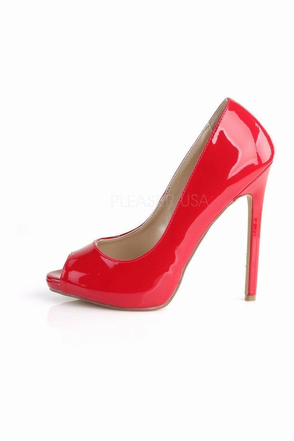 SEXY-42 Pump  | Red Patent